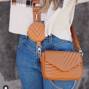 Off the shoulder purse